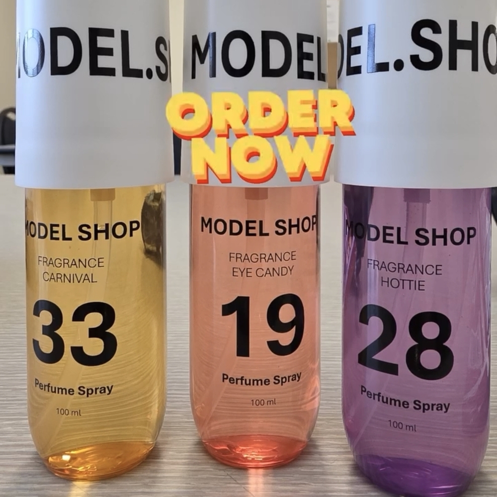 Model Shop Fragrance Mist Trio